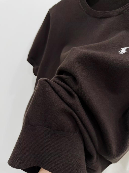 313-2出工厂大门就你家 极限秒杀 小马刺绣 基础针织短袖/针织长袖 商品图9