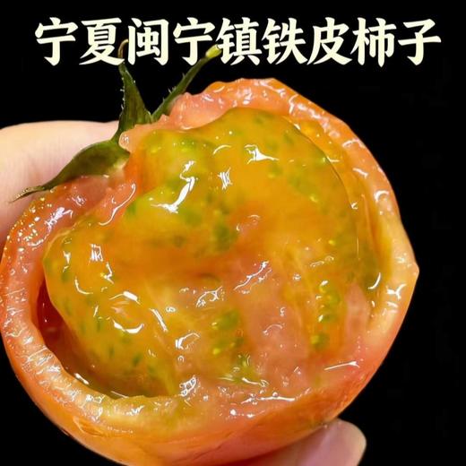 宁夏闽宁镇铁皮柿子 | 沙土地种植 自然挂果成熟 脆甜爆汁 儿时老味道番茄 青肩越鲜亮 果香越浓郁 现摘先发 商品图1