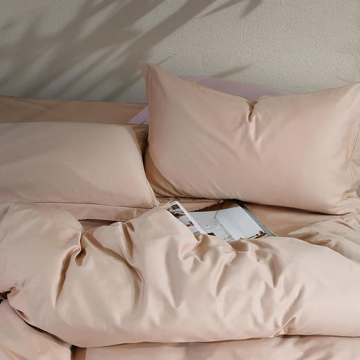 【代发】蓝铂单件床品床上用品100支全棉杏仁色床单/床笠枕套（此链接不可床单改床笠） 商品图2