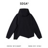 SDSA男装2026新款高贵轻奢美式潮牌连帽卫衣下摆不规则设计百搭 商品缩略图4