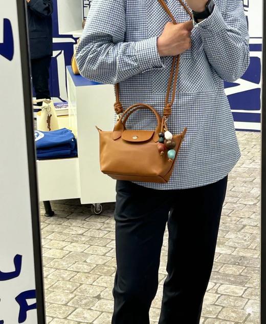 LC珑骧 牛皮Le Pliage Xtra XS串珠手提包迷你饺子包休闲斜挎包 特惠 Z-15866 商品图13