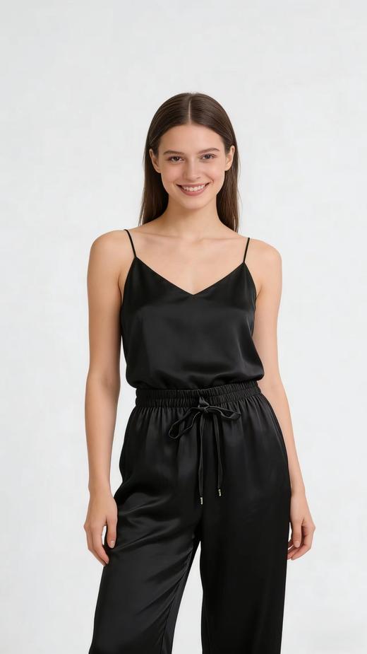 SCHIESSER德国舒雅 铂雅女士高端粘纤真丝长裤91/21964P 商品图1