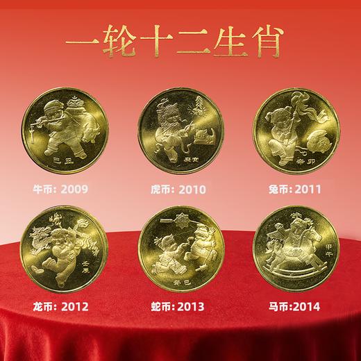 第一轮生肖纪念币！03年羊币到14年马币！单枚款！ 商品图4