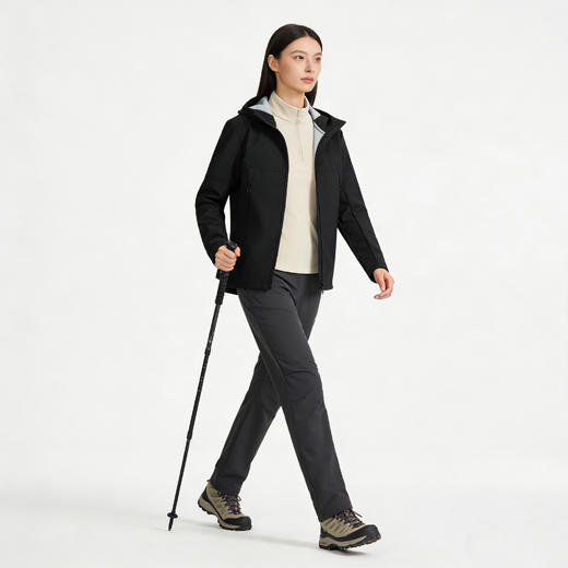 凯*石M8同款 全天候硬核户外连帽男女款软壳衣 商品图9