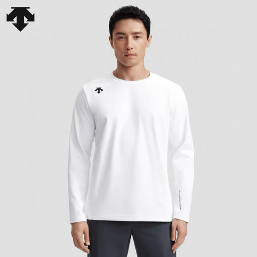 点此购买 迪桑特春秋季男士户外运动吸湿透气健康环保除菌长袖T恤 kad 342134 商品图5