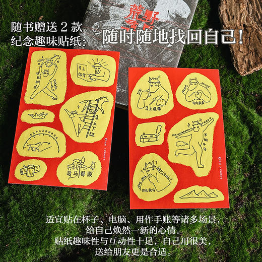 【特装版】荒野寻马 真正的自由 是允许自己成为一粒雪 商品图3