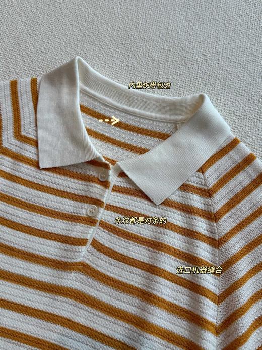 自带凉感的ici*e polo毛衫短袖 商品图14