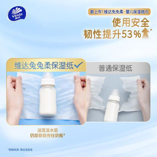 【官方包邮】维达奢柔乳霜抽纸3层S码40抽5包 商品图4