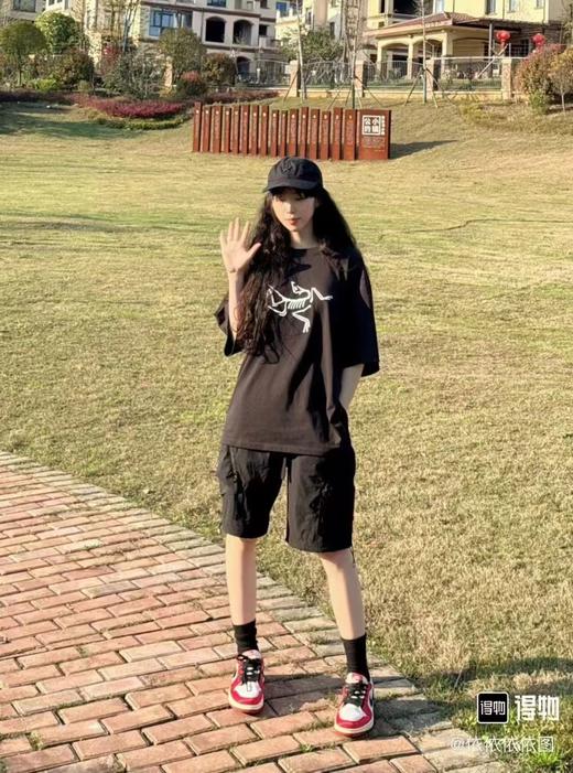 袅家CORMAC LOGO SS 男女同款 有机棉短袖T恤衫 商品图3