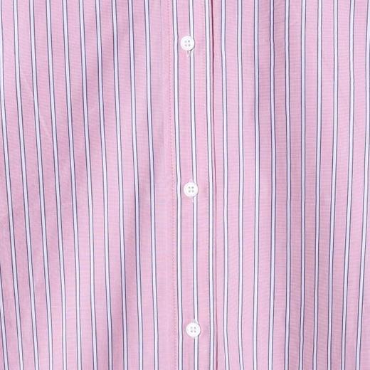 SDSA男装2026新款高贵轻奢简约时尚撞色竖纹长袖衬衫百搭宽松衬衣 商品图2