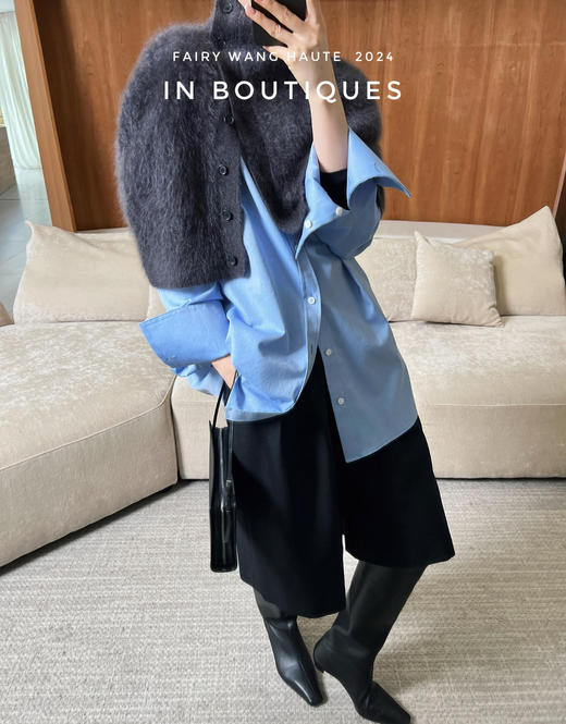 老米优品🎈3-5天！梨形身材本命神裤！韩代同款。《高级感裁剪七分西装阔腿裤》A字阔腿，含9%羊毛，定制面料，挺阔有型。K260312A 商品图8