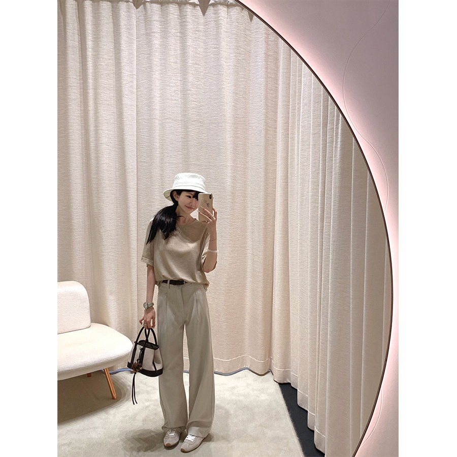 金蘑菇菇 质感色系 plmm通勤牛仔 / 是夏天爱穿的天丝棉牛仔裤