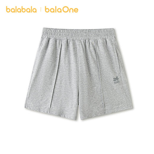 巴拉巴拉童装儿童短裤女童2026夏装新款中大童休闲吸湿速干裤子潮 商品图0