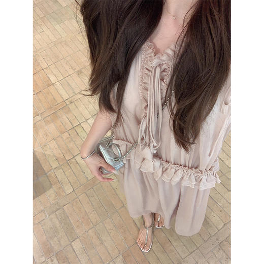 金蘑菇菇 罗马的日子/舒适又美丽 藏肉不挑人仙女裙 商品图3