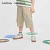 巴拉巴拉童装儿童七分裤2026夏装新款大童裤子休闲镰刀裤纯色有型 商品缩略图2