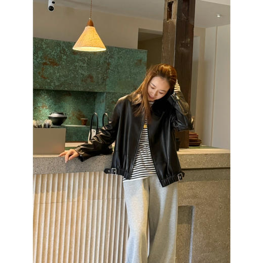 2603215   loew*原皮 进口羊羔皮 夹克外套（7天发货） 商品图11