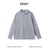 SDSA男装2026新款高贵轻奢简约纯色拉链立领连帽夹克弹力风壳衣 商品缩略图0