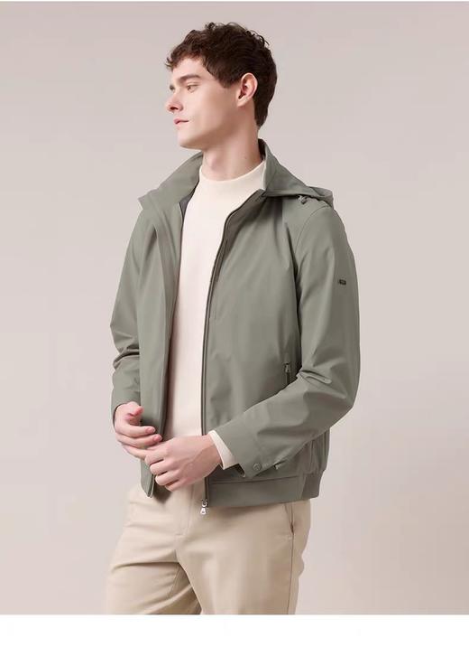 点此购买 哈吉斯春秋季男士商务休闲夹克外套 zc 342047 商品图10