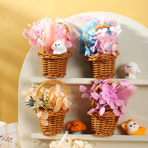 萌宠艺术家花篮摆件-纪念日百货门店同款169605371 商品图2