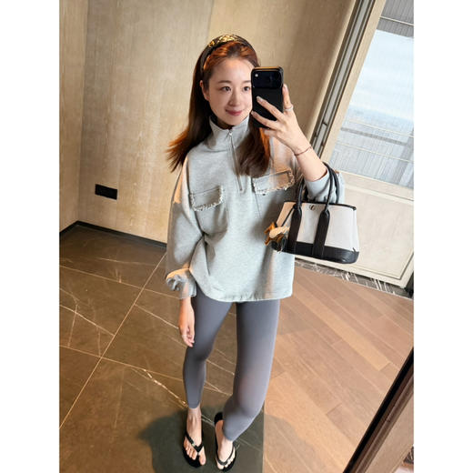 2603212    “星空” 手工花边  立领卫衣 商品图9