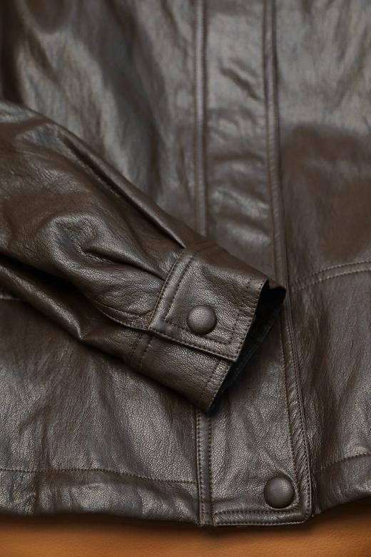 金属丝PU蛋白皮外套 C129265 商品图6