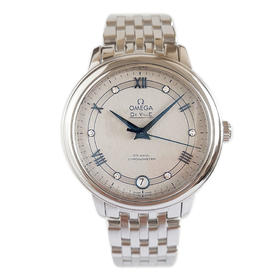 【95新】OMEGA 欧米茄424.10.33.20.56.002天文台认证同轴自动机械机芯日期显示33MM（女款）碟飞系列镶嵌钻石刻度030326NJT33