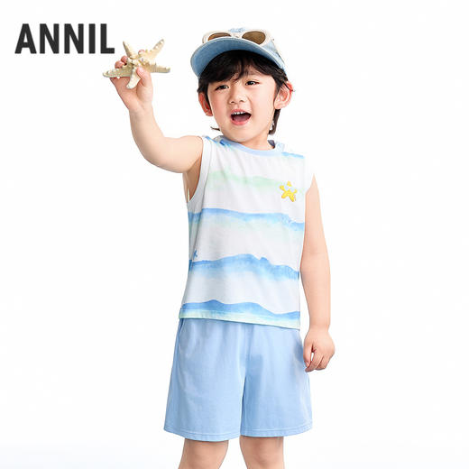【实体店同款】男童套装夏季新款安奈儿童装XB622164 商品图1