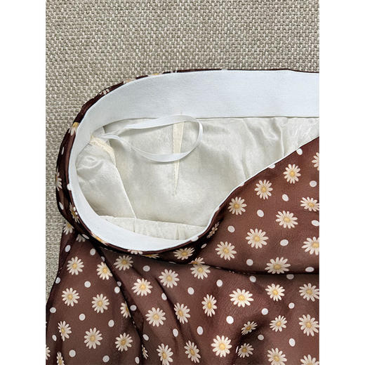 【贝拉推荐】小雏菊 法式小碎花 松紧腰 小雏菊碎花波点雪纺质地半裙 醋酸里布增加挺阔感 百搭所有春夏上衣 商品图5