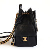 【全新】CHANEL香奈儿25bag系列AS5600 B20304 94305中号黑金荔枝牛皮25bag双肩包小书包女士090326TJ45 商品缩略图3