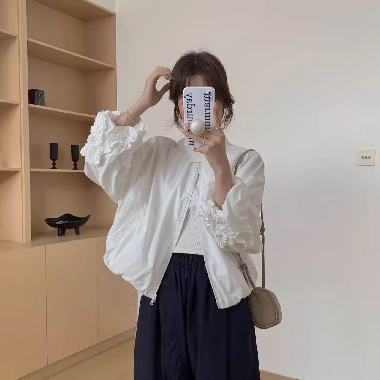 瑞奇路德  休闲风短款外套