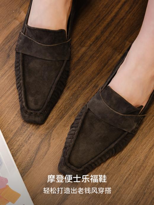 法式老钱羊猄皮便士乐福鞋ACG1FTW090 商品图3