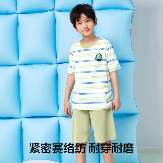 【清仓捡漏】【5A抑菌 100%棉】【120-150】【有棵树】男童夏季纯棉睡衣套装 商品图5