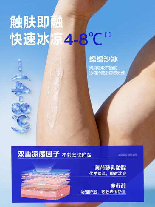 【新品上市】【防晒修护CP】冰沙霜50g+防晒霜50g 商品图4