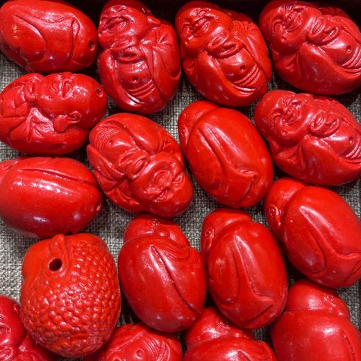 50元/颗朱砂散珠 商品图10