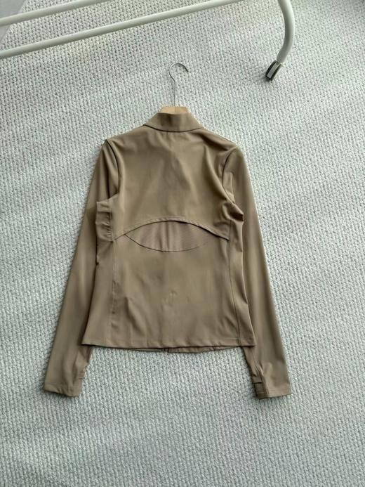 F031212女子修身纤薄柔软裁剪休闲立领夹克外套 商品图12