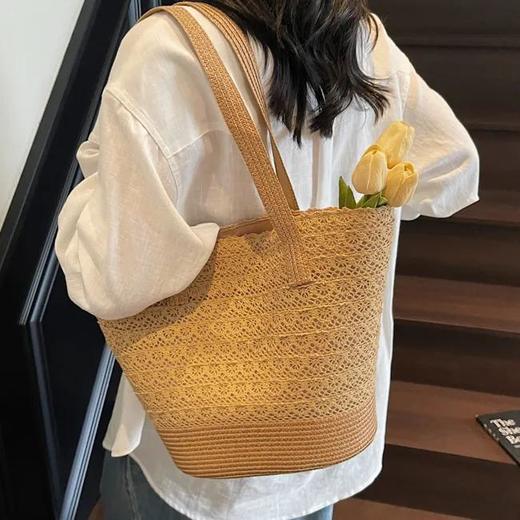 一眼沦陷！【2026新款蕾丝仙女休闲田园编织包】直接预定今年夏天的“氛围感天花板” 商品图4