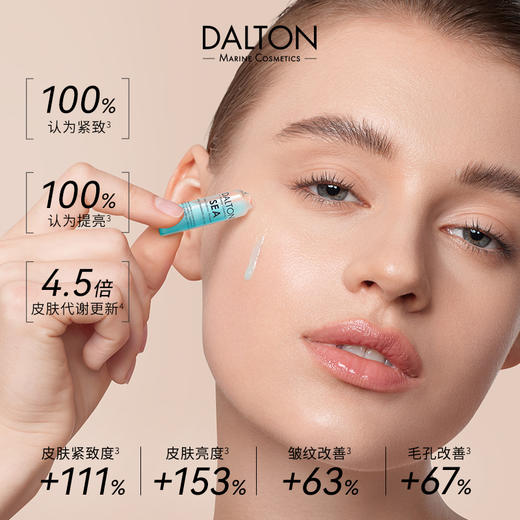 品牌直发 DALTON 德海顿 Q10活力嫩肤面膜  50mL+焕颜肌活精华安瓶 2mLx5支/盒+Q10活力安瓶2mLx5/盒 商品图3
