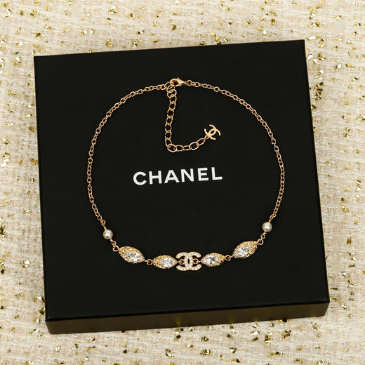 香奈儿 26c麦穗水钻choker项链（XTY） 商品图2