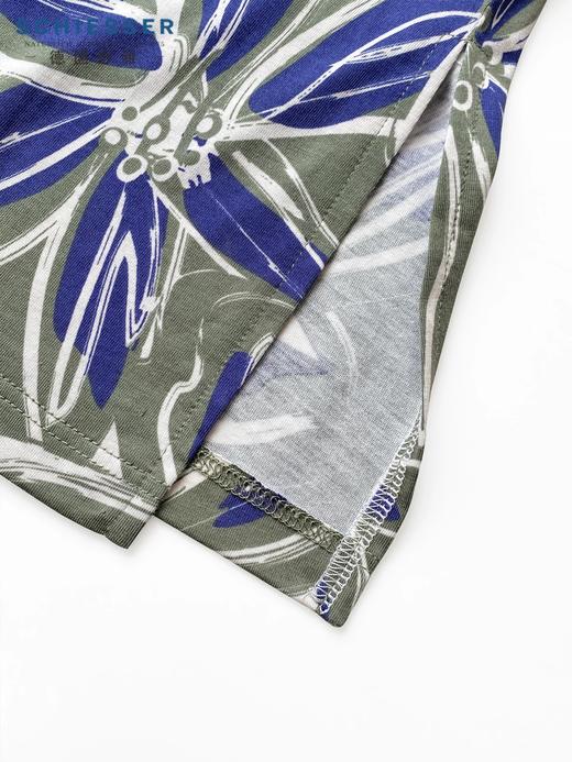 【mix relax系列】舒雅女短袖连衣裙32S棉莫代尔单面  50%棉50%莫代尔  150g/m2   31/26396D 商品图4