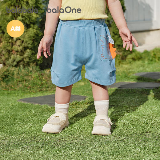 【balaOne】巴拉巴拉童装宝宝裤子婴儿短裤2026新款夏季可爱时尚 商品图1
