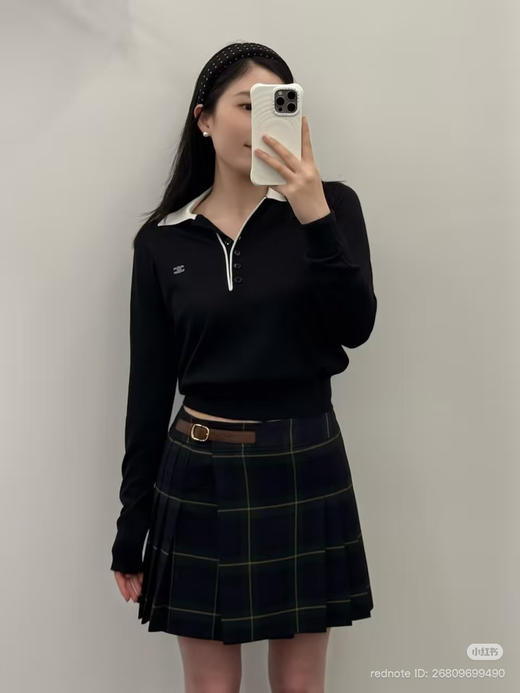 312-6 独家圆正 ce 26ss polo领套头长袖衫 准码很准 我穿XL 商品图7