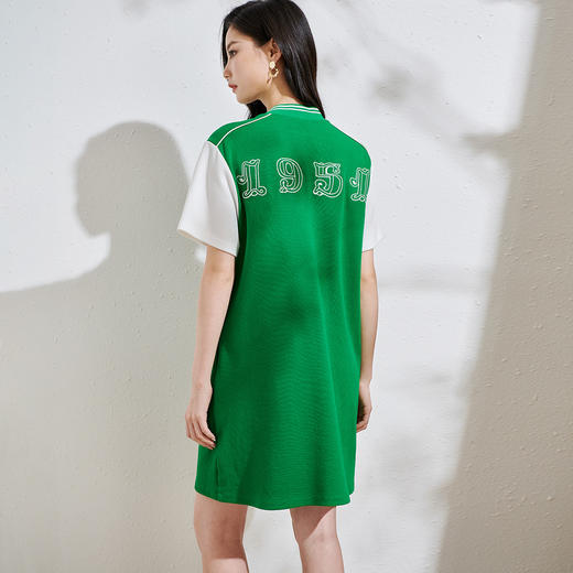 剩L 芳外新款宽松直筒裙显瘦中长款连衣裙女8T22CL1321 商品图4