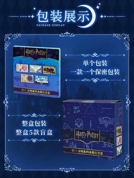 哈利波特系列冰箱贴盲抽 商品图0