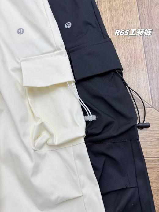 F031204春夏新款2026降落伞高腰微阔腿时尚流行遮肉显瘦工装速干伞兵裤 商品图7