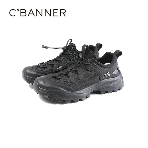 千百度2026夏季男鞋一拉即穿穿脱便捷溯溪鞋A26360110 商品图4