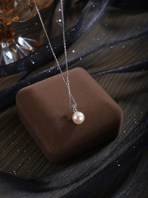 子佩集【悦己时光】银S925珍珠惜王妃套链项链【P3075】双色兰花草2602 商品图4