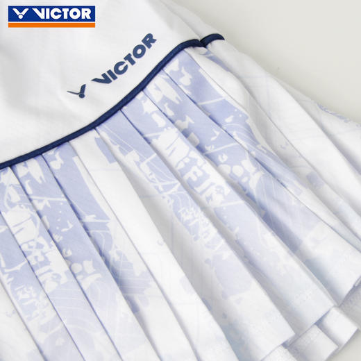【618活动进行中】VICTOR威克多胜利羽毛球服女款时尚百搭运动短袖短裙套装TK-61024 商品图5