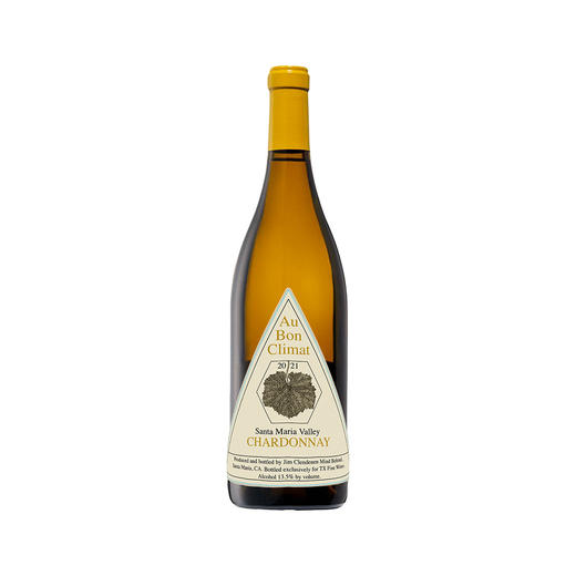 奥邦酒庄圣玛利亚产区霞多丽 2021 Au Bon Climat Santa Maria Chardonnay TX Private Label 2021 商品图1