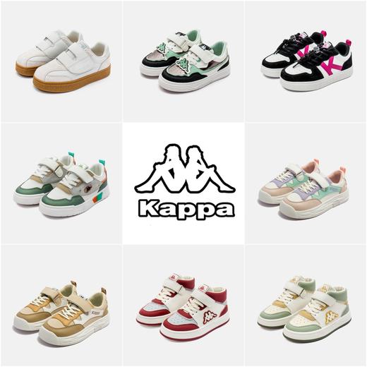 【59元任选】kappa kids卡帕春夏款儿童时尚日常百搭休闲板鞋运动鞋 商品图0