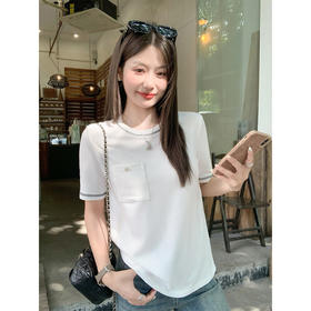 <曾小咸推荐>3.15现货秒杀 ！微信超特价！撞色边短袖 日常119.99 立减60 秒杀59.99！！